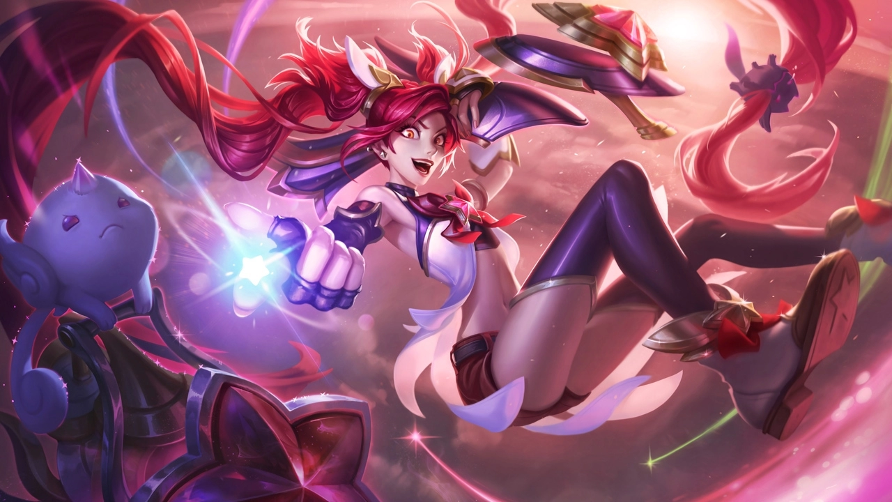 LoL Wild Rift Jinx Master Yi Blitzcrank Annie Garen Wallpaper