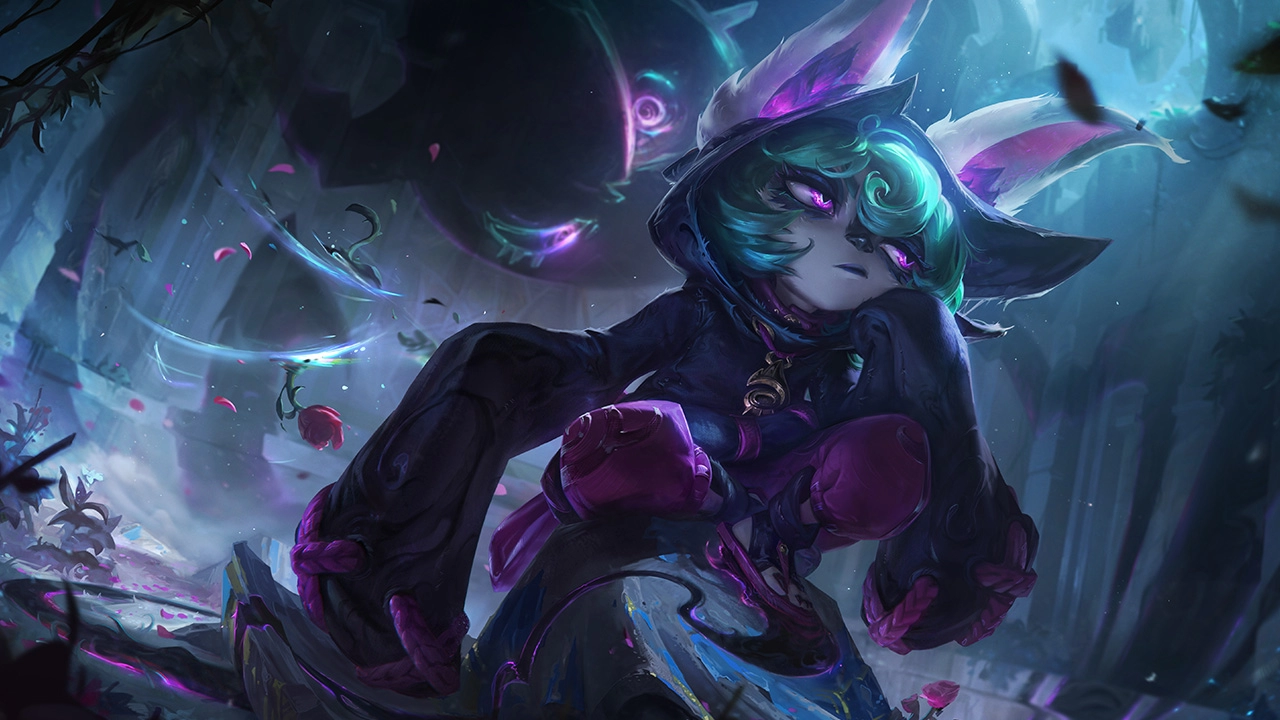 League of Legends 2023 Jinx Nunu Willump Gwen Teemo 4K Wallpaper